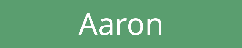 Aaron